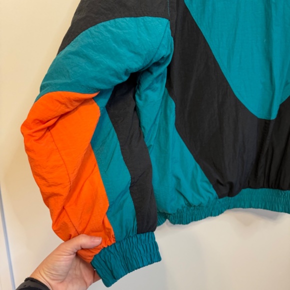 Vintage 1990s NFL Football Reebok Miami Dolphins Padded Jacket | Size XXL - Picture 7 of 11